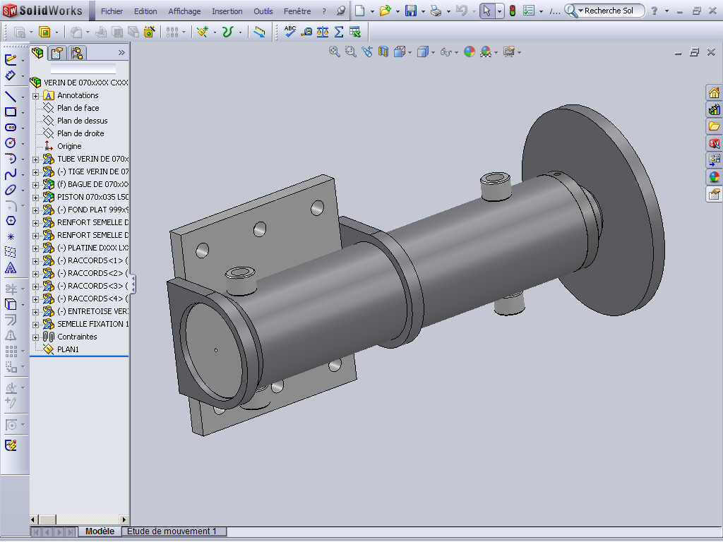 Bibliothèque 3D SolidWorks
